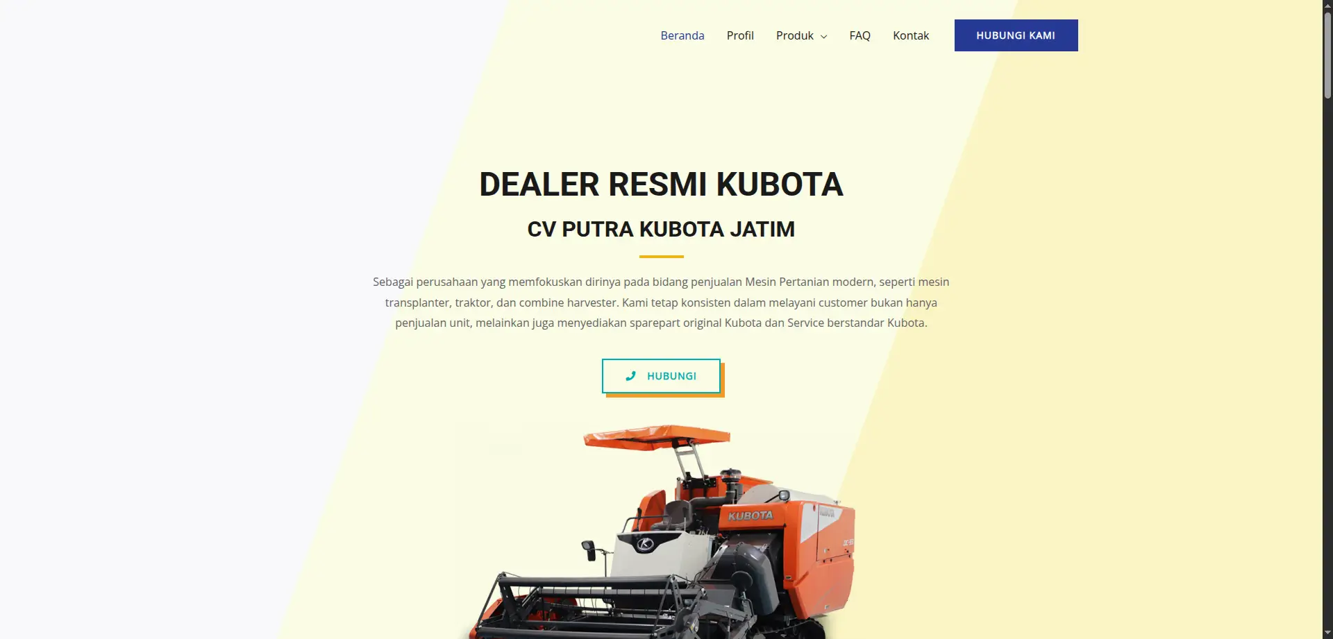 Tampilan CV Putra Kubota