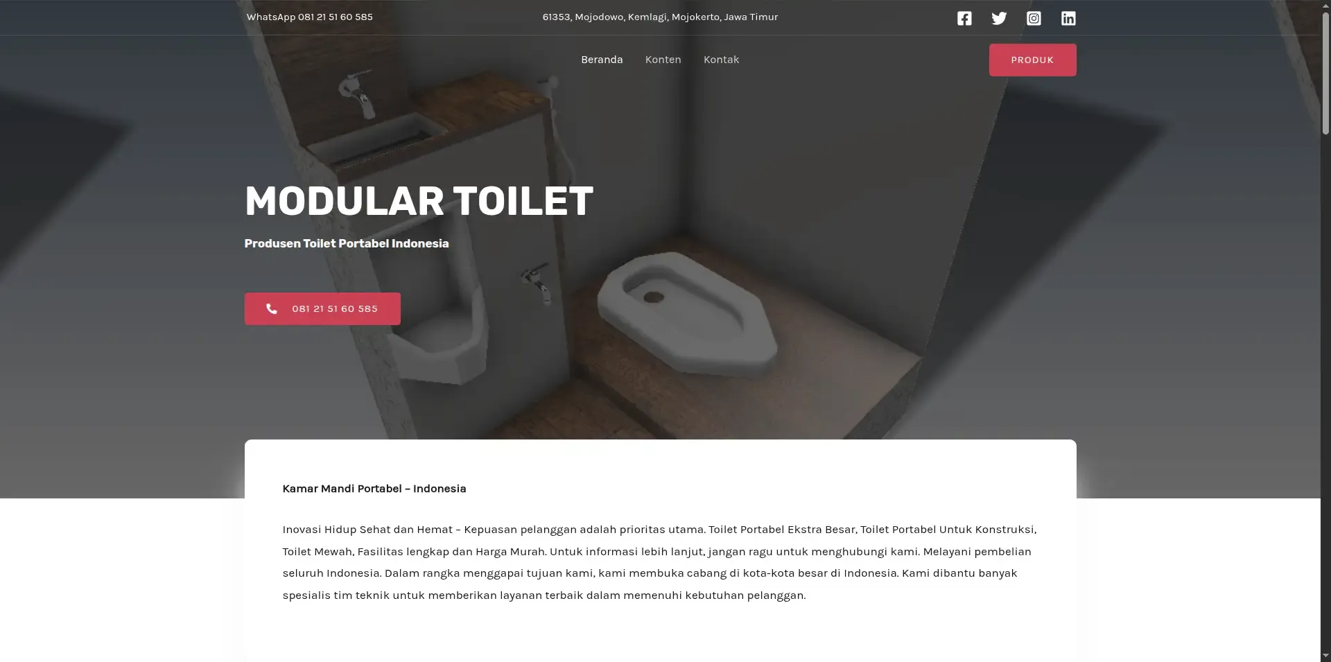 Toilet Portabel